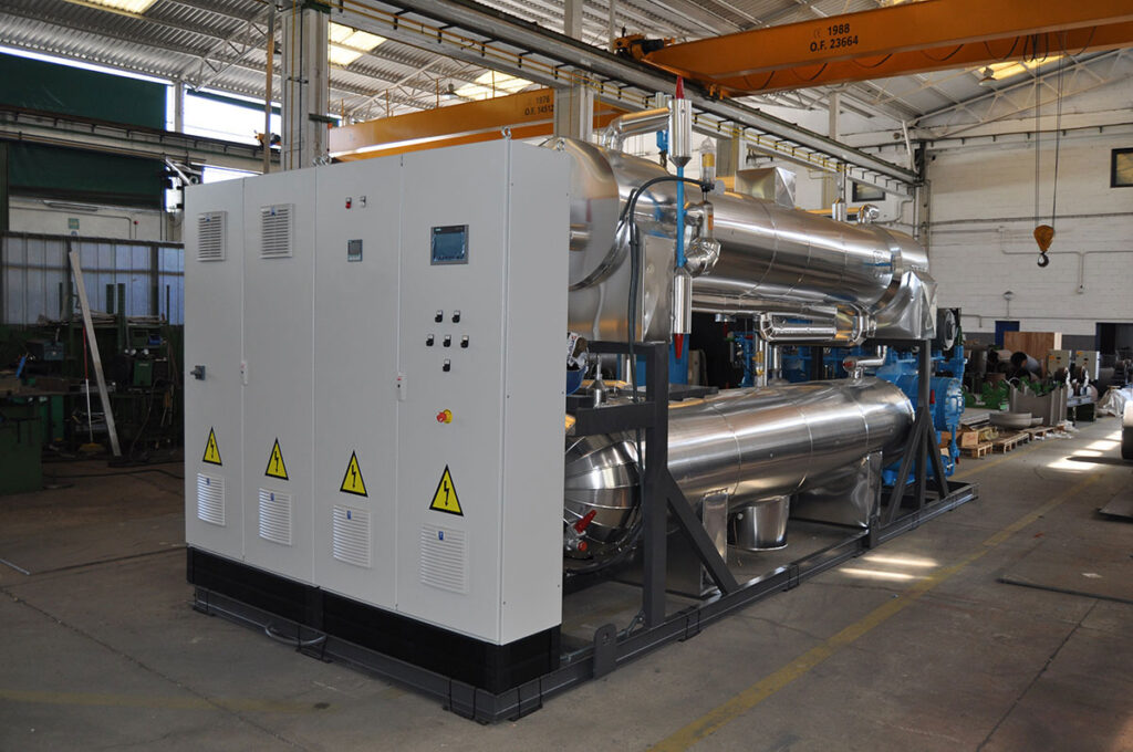 Sistema Refrigeración Industrial CO2 Subcrítico baja carga NH3 (vista-NH3) Gipat