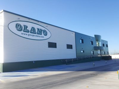 Refrigeration installation warehouse with A2L for Olano